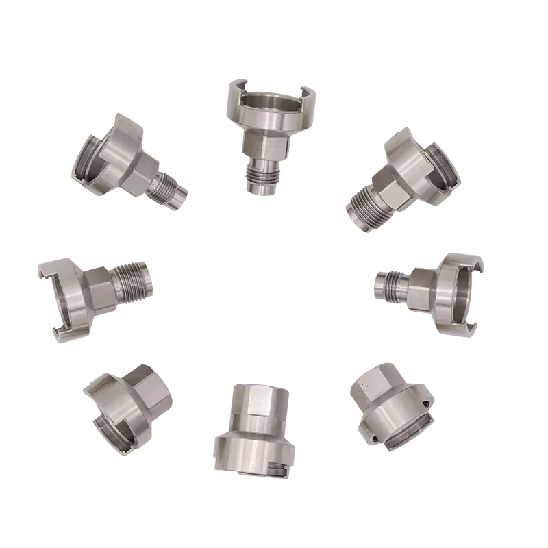 2,0 seri Air Spray Gun Aluminium Thread Adapter