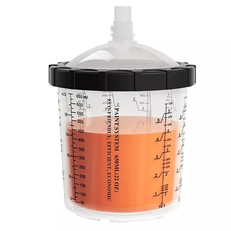 Sistem Piala Cat Sekali Pakai 650ML 4.0