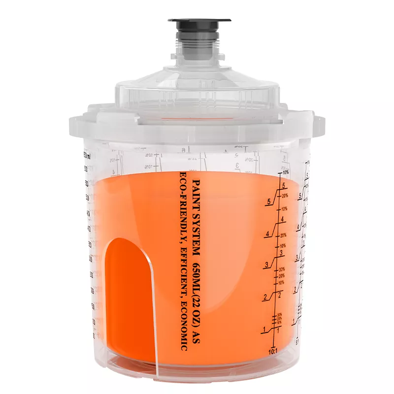 650ml cangkir senapan semprot sekali pakai