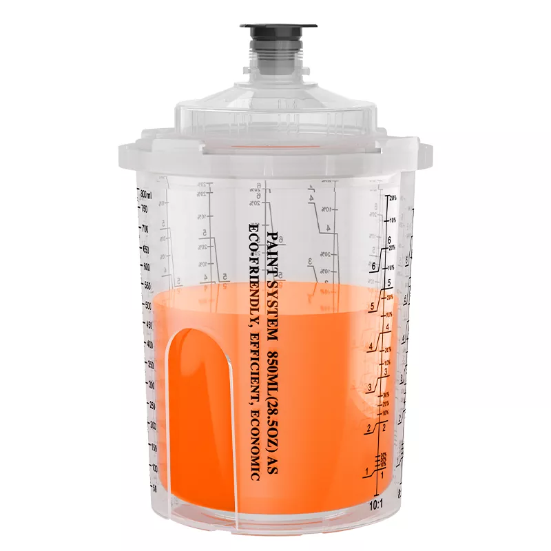 850ml cangkir senapan semprot sekali pakai